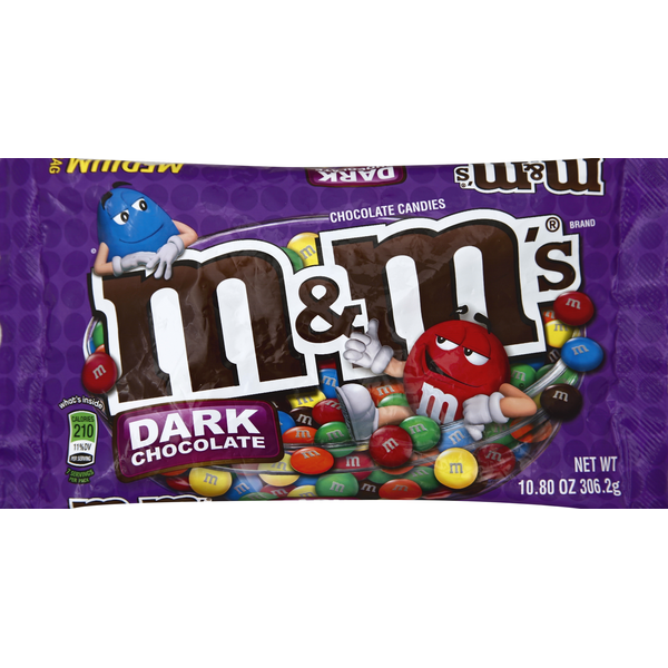 Candy & Chocolate M&M's Chocolate Candies, Dark Chocolate hero