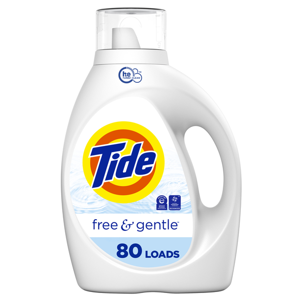 Tide Free & Gentle Liquid Laundry Detergent hero