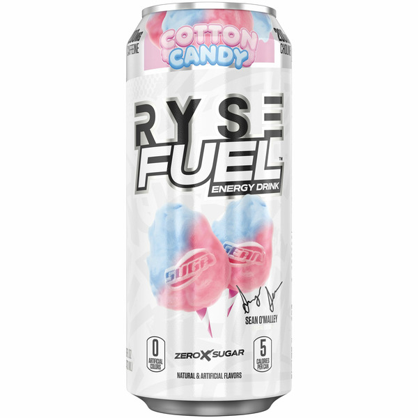 RYSE Fuel Cotton Candy Energy Drink hero