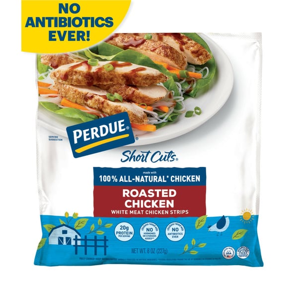 Prepared Meals Perdue No Antibiotics Ever Original Roasted Chicken Breast Strips hero