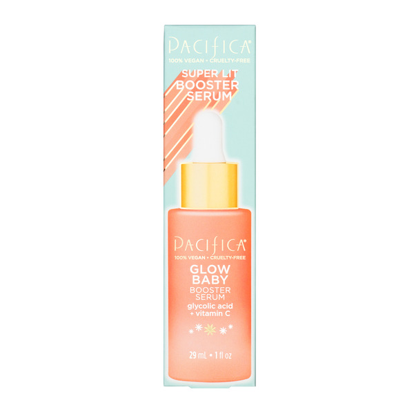 Face, Ear, Eye & Lip Care Pacifica Glow Baby Vitamin C Booster Serum, Glycolic Acid, Brightening hero