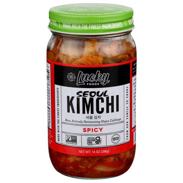 Asian Foods Lucky Foods Spicy Kimchi hero