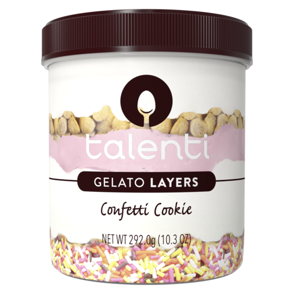 Ice Cream & Ice Talenti Gelato Layers, Confetti Cookie hero