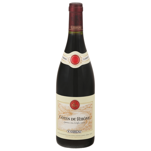 Red Wines E. Guigal Cotes du Rhone, France hero