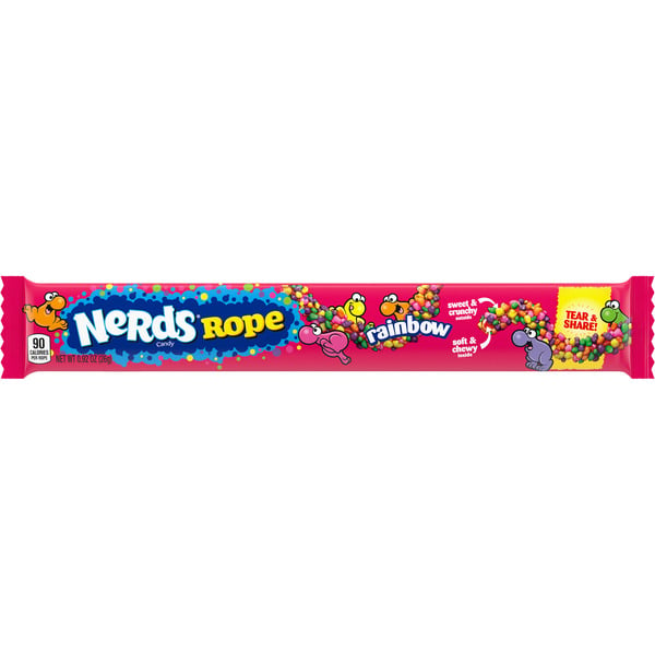 Candy, Chocolate & Gum NERDS Candy, Ropes, Rainbow hero