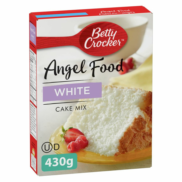 Doughs, Gelatins & Bake Mixes Betty Crocker Angel Food Cake Mix, White hero