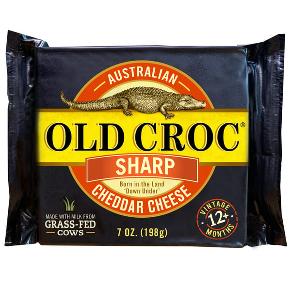 Specialty Cheeses Old Croc Sharp Cheddar Cheese hero