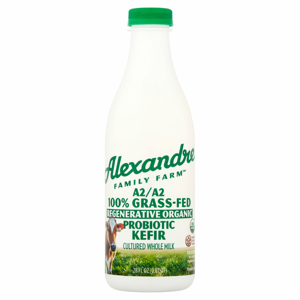 Alexandre Family Farm A2/a2 100% Grass-fed Regenerative Organic Probiotic Kefir hero