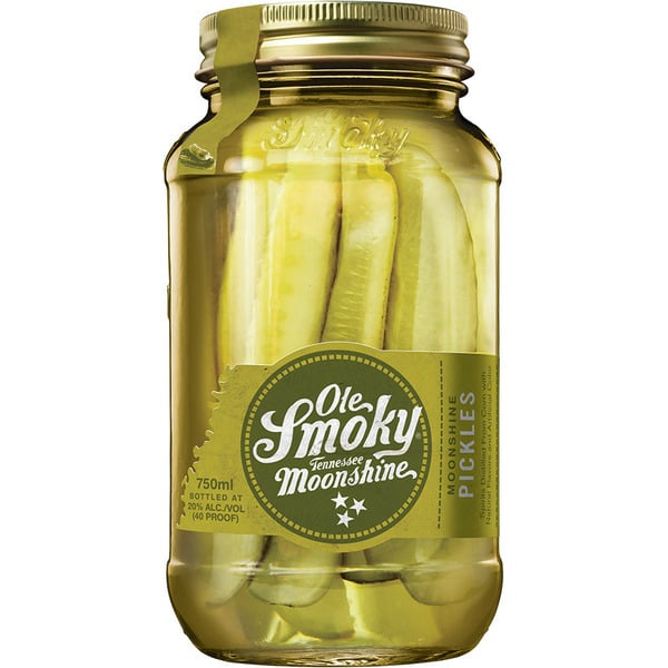 North American Whiskey Ole Smoky Pickles Moonshine 40 hero