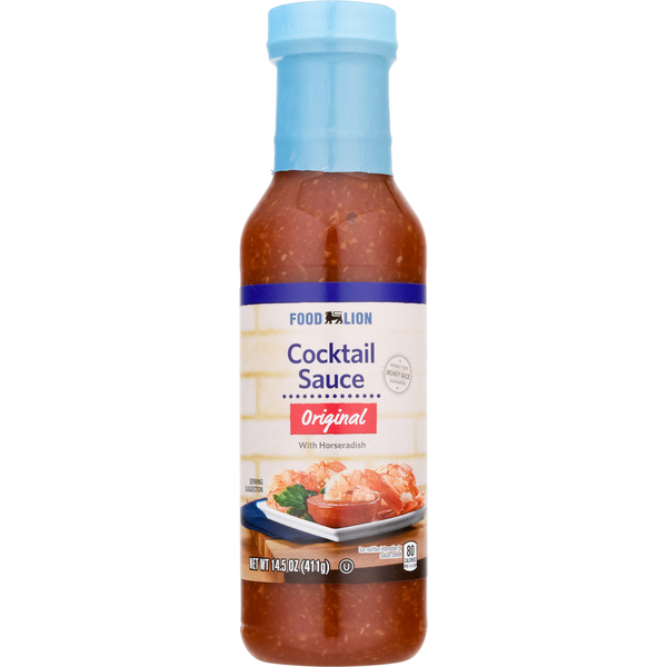 Marinades & Meat Preparation Food Lion Cocktail Sauce, with Horseradish, Original hero