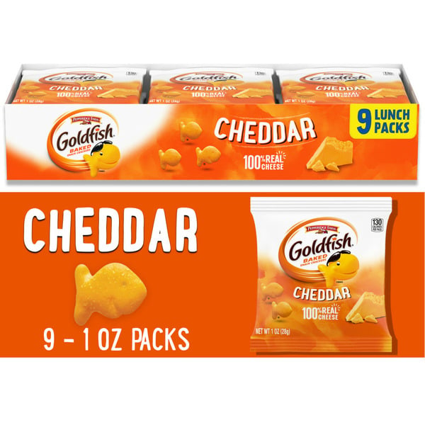 Crackers Pepperidge Farm Goldfish Cheddar Crackers hero