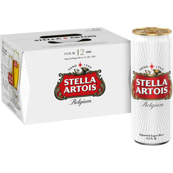 Beers & Coolers Stella Artois Lager Beer Cans hero