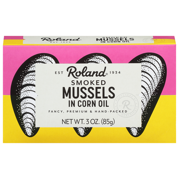 Canned Meat & Seafood Roland Foods Mussels, Smoked hero