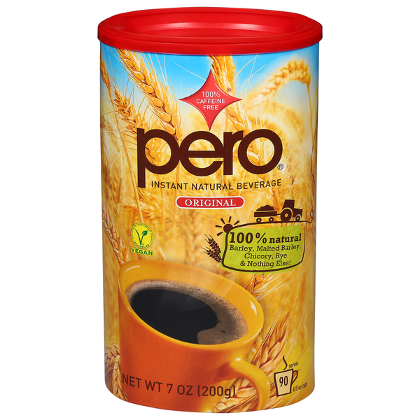 Coffee Pero Natural Beverage, Original, Instant hero