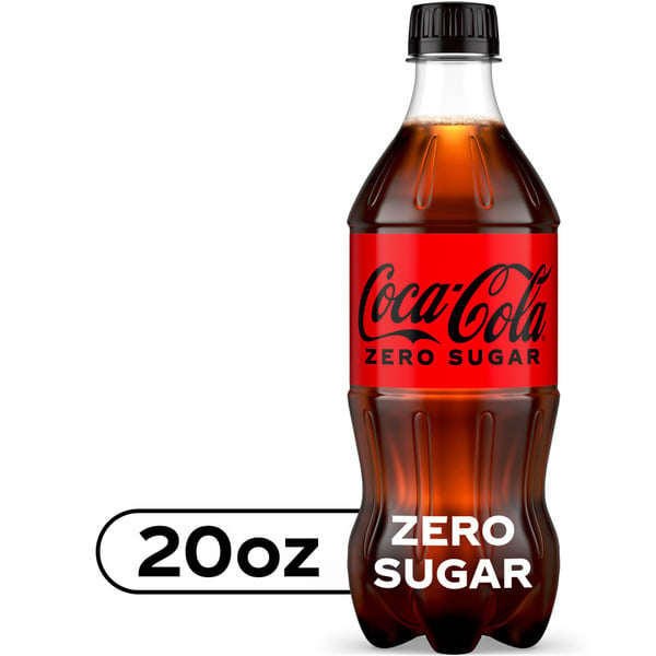 Soda Coca Cola Zero Sugar Cola, Zero Sugar hero