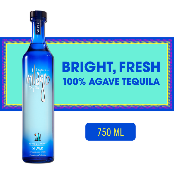 Spirits Milagro Blanco Tequila hero