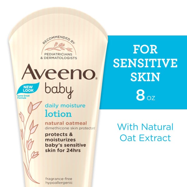 Baby Bath & Body Care Aveeno Daily Moisture Lotion With Colloidal Oatmeal hero