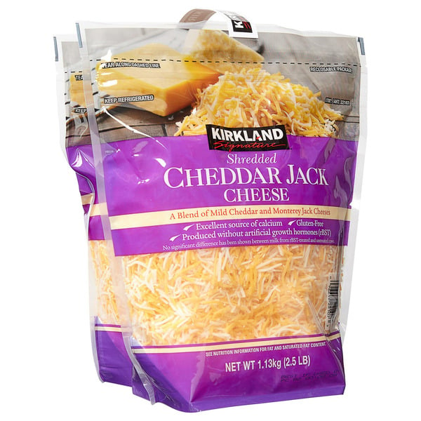 Cheese Pacific Cheese Cheddar / Monterey Jack, 2/2.5 lb hero