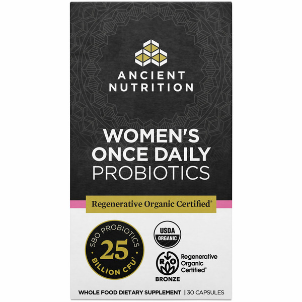 Ancient Nutrition Roc - Capsule - Women’S Probiotics 25B - Once Daily hero