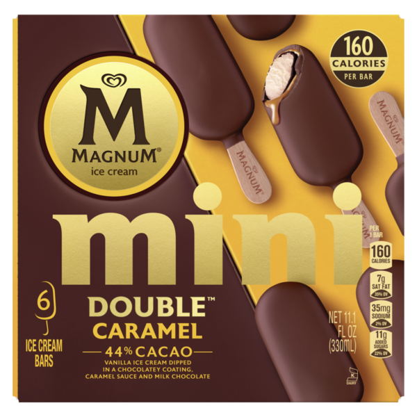 Frozen Dessert & Novelties Magnum Ice Cream Bars Double Caramel hero