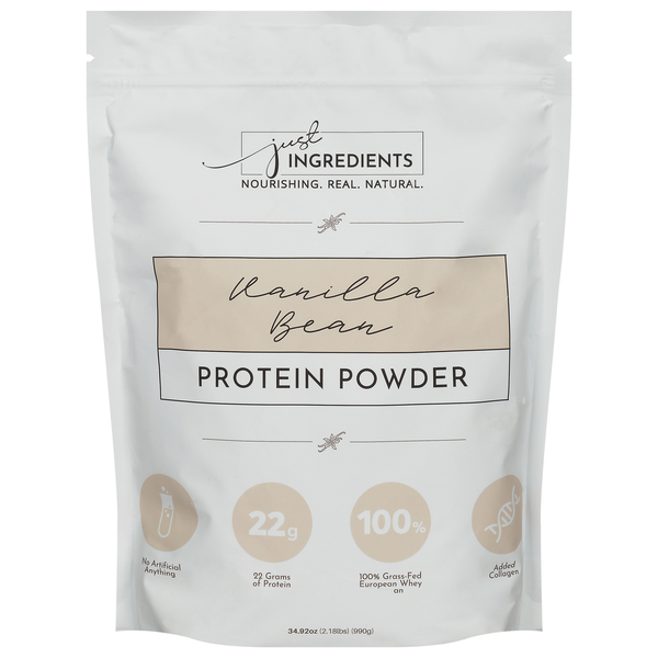 Just Ingredients Protein Powder, Vanilla Bean hero