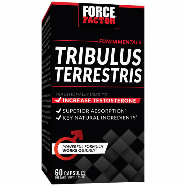 Men's Health Supplements Force Factor Tribulus Terrestris, Fundamentals, Capsules hero