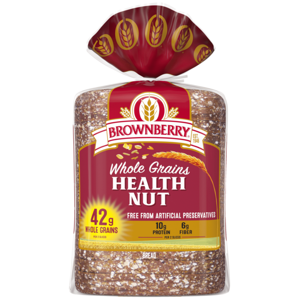 Bread Brownberry Whole Grains Sliced Multigrain Bread hero