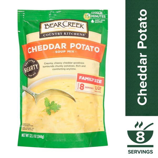 Soup, Broth & Bouillon Bear Creek Country Kitchens Cheddar Potato Soup Mix hero