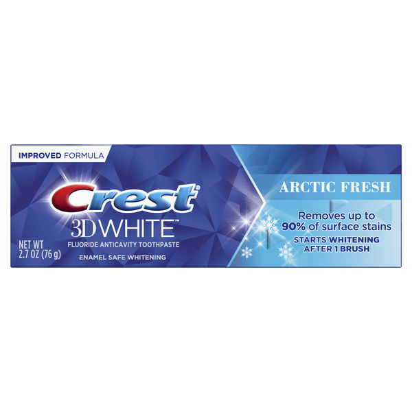 Oral Hygiene Crest 3D White Advanced Arctic Fresh Toothpaste hero