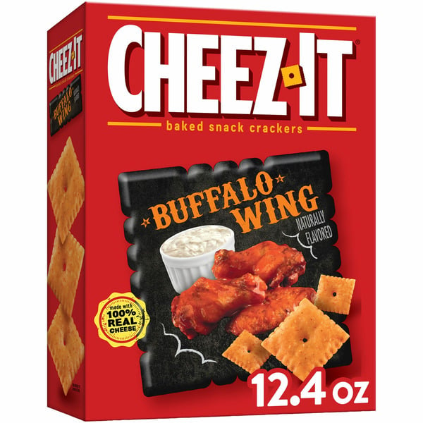 Crackers Cheez-It Cheese Crackers, Baked Snack Crackers, Buffalo Wing hero