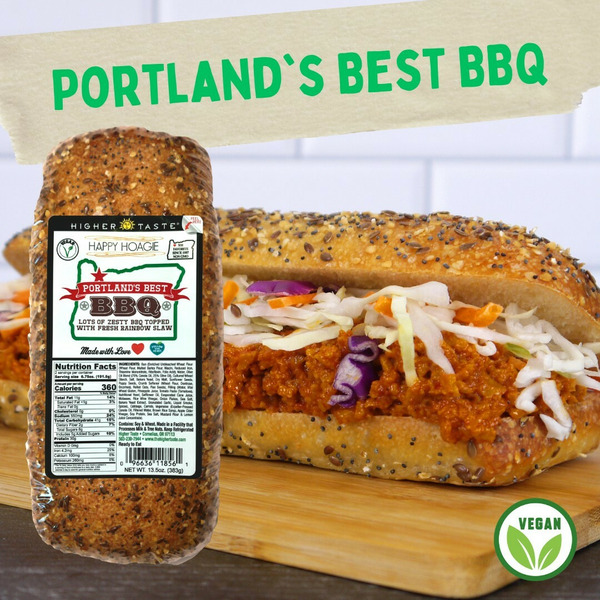 Prepared Meals Higher Taste Portland's Best BBQ Happy Hoagie hero