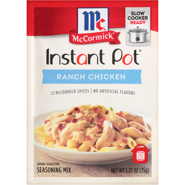 Spices & Seasonings McCormick® Ranch Chicken Instant Pot Seasoning Mix hero