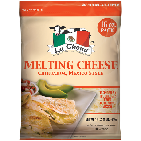 Other Creams & Cheeses La Chona Chihuahua Mexico Style Melting Cheese hero