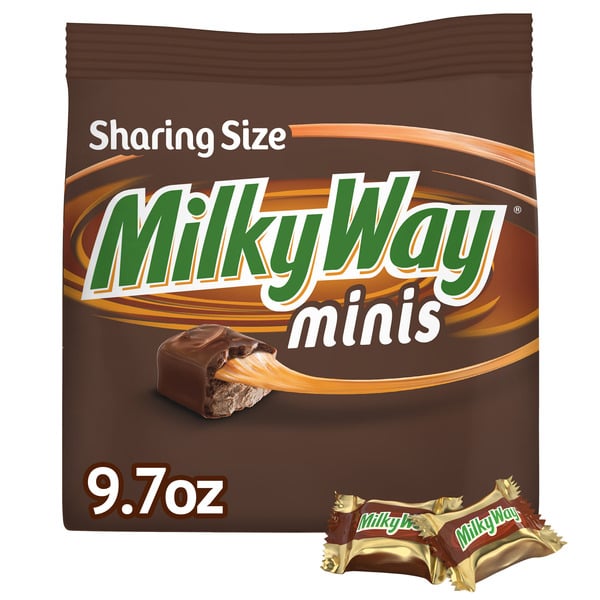 Candy & Chocolate Milky Way Minis Size Milk Chocolate Candy Bars Sharing Size hero