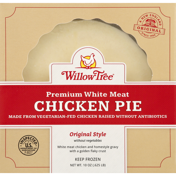 Frozen Meals Willow Tree Chicken Pie, Premium White Meat, Original Style hero