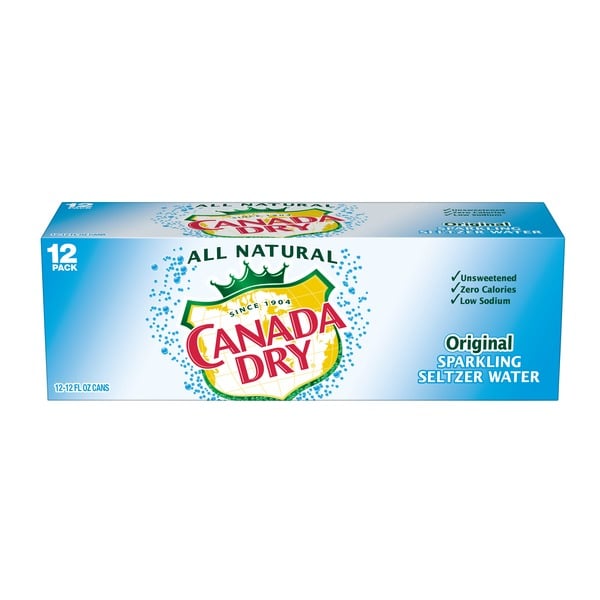 Soda Canada Dry Original Sparkling Seltzer Water hero