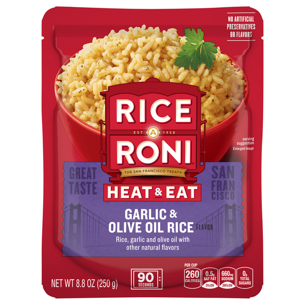 Grains, Rice & Dried Goods Rice-A-Roni Rice, Garlic & Olive Oil hero