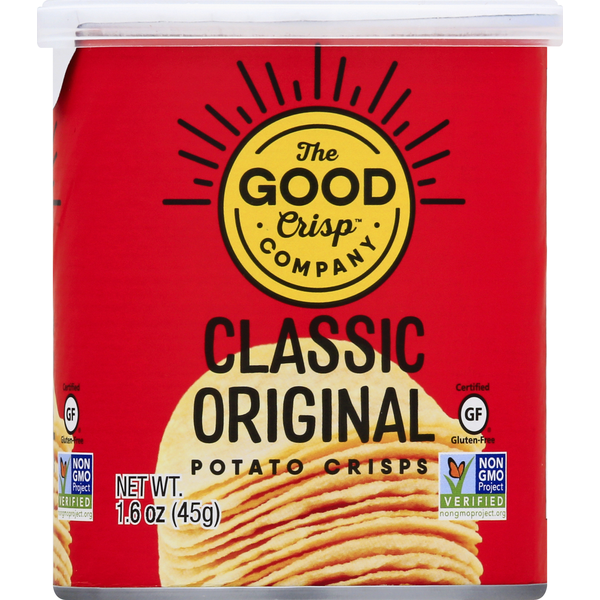 Chips & Pretzels The Good Crisp Company Potato Crisps, Classic Original hero