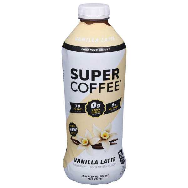 Super Coffee Iced Coffee, Vanilla Latte hero