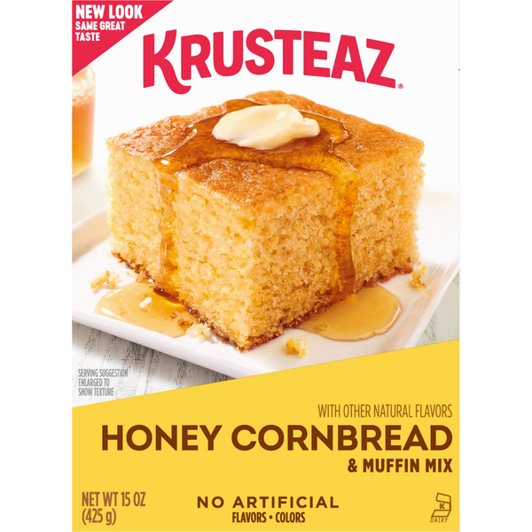 Baking and Gelatin Mixes Krusteaz Honey Cornbread & Muffin Mix hero