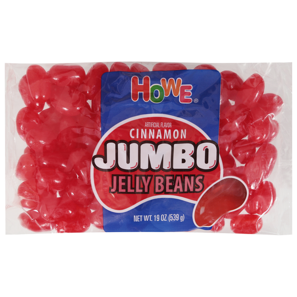 Candy & Chocolate Howe Jelly Beans, Cinnamon, Jumbo hero