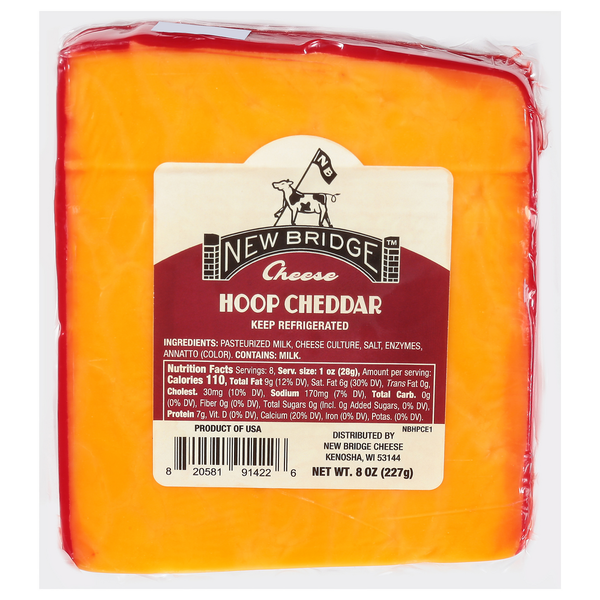 New Bridge Cheese, Hoop Cheddar hero