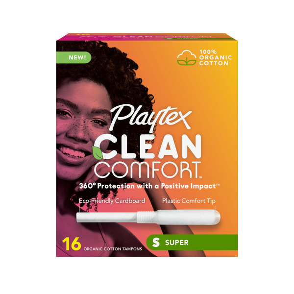 Feminine Care Playtex Tampons, Super Absorbency hero