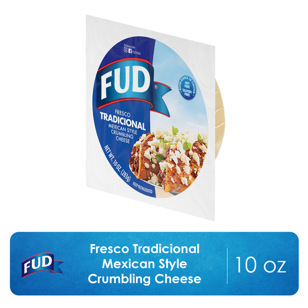 Packaged Cheese FUD Fresco Tradicional Mexican Style Crumbling Cheese hero