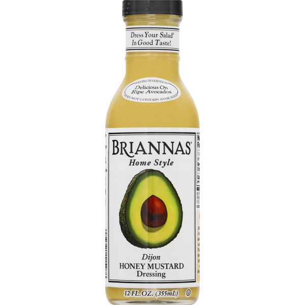 Salad Dressing & Toppings BRIANNAS Dressing, Dijon Honey Mustard, Home Style hero