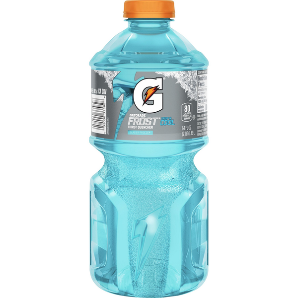 Sport & Energy Drinks Gatorade Frost Glacier Freeze Thirst Quencher Sports Drink hero