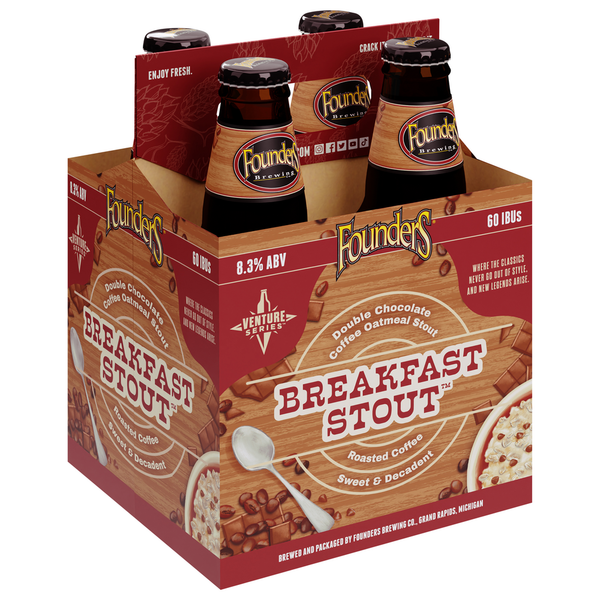 Stout/Porter Founders Brewing Breakfast Stout, Oatmeal Stout Beer hero