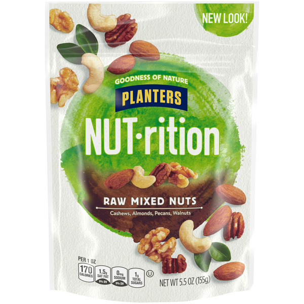 Nuts, Seeds & Dried Fruit Nut-Rition NUTtrition Raw Mixed Nuts hero