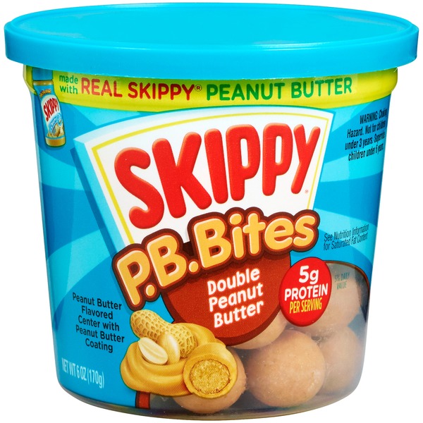 Cookies & Cakes SKIPPY PB Bites, Double Peanut Butter hero