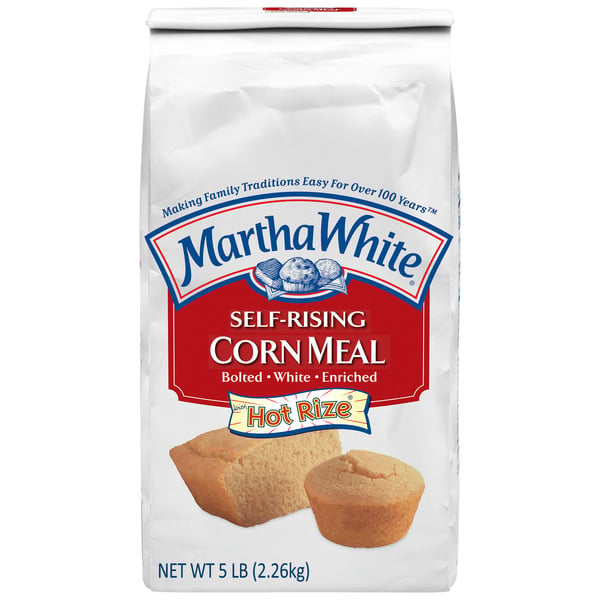 Baking Ingredients Martha White Self Rising Corn Meal Mix With Hot Rize hero